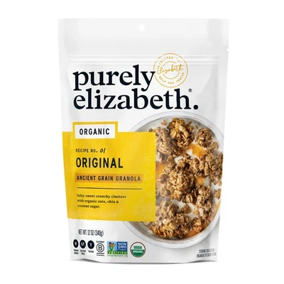 Purely Elizabeth, Orgánica Original, Granola de Grano Antiguo, Sin Gluten, Sin G... Foto 1 de 4