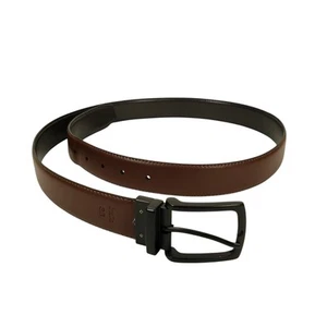 Skechers Mens Reversible Belt Size 38 Black Brown Black Buckle 1.25" Wide - Picture 1 of 9