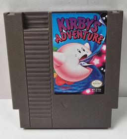 Kirby's Adventure - Nintendo, NES Tested, Works & Saves