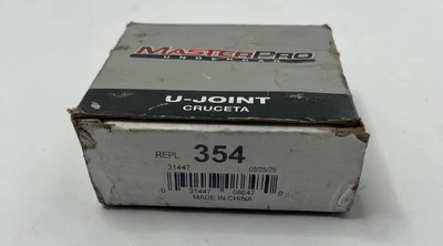 Junta universal MasterPro Undercar U-Joint Cruceta REPL 354 pieza del eje de transmisión Foto 1 de 4