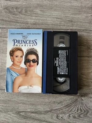 The Princess Diaries VHS 2001 Disney Paperback Slip Cover - Image 1 of 3
