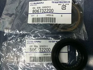 FABRICANTE DE EQUIPOS ORIGINALES Subaru Kit de Sello del Eje Trasero Subaru Legacy Forester Outback Impreza WRX STI X2 - Imagen 1 de 1