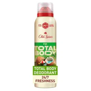 Old Spice Whole Body Deodorant for Men Total Body Aluminum Free Spray Fiji 3.5 - Picture 1 of 10