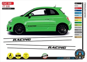 Klebebänder Seitentüren passend für Fiat 500 Abarth 695 595 Racing S30 - Bild 1 von 1