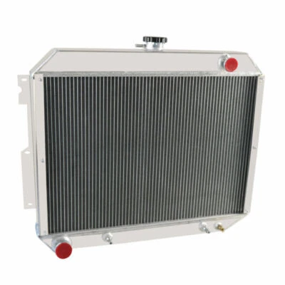 4-ROW Radiator For 1966～1970 Dodge Polara Monaco Plymouth Fury 7.2L 440 Engine Foto 1 de 4