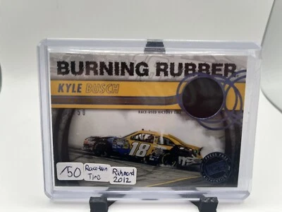 Kyle Busch /50 Burning Rubber Richmond 2012 #BR-KB 2013 Press Pass #01/50 - Image 1 of 4