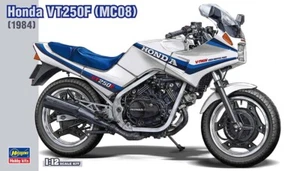 Hasegawa 1:12 MOTORBIKE SERIES Honda VT250F MC08 1984 Plastic Model - Picture 1 of 6