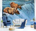 3D Brown Bear 40304Na Wallpaper Wall Murals Removable Wallpaper Fay