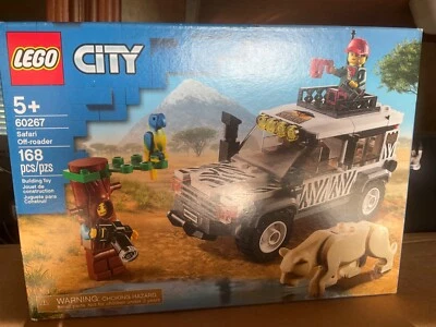 LEGO City 60267 Safari Off-Roader NUEVO Juego Retirado Sellado de Fábrica Loro Leona Foto 1 de 2