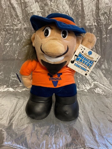 Virginia Cavaliers Authentic Musical Mascot Plush NEW Wahoos Cover
