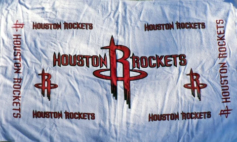 NBA Houston Rockets Beach Towel 42 x 25 new Cover