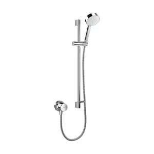 Mira Minimal Thermostatic Mixer Shower Chrome Round Adjustable Head Exposed EV - Picture 1 of 10