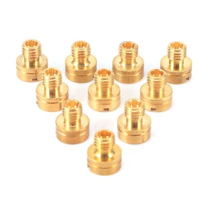 10Pcs Carburetor Main Jet Kit Part For Mikuni VM22/24/26/30 125cc 150cc 200cc - Picture 1 of 12