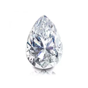 LAB-GROWN CVD DIAMOND PEAR SHAPE 1 CT D VVS1 CLARITY EGL CERTIFIED GEMSTONE K - Picture 1 of 2