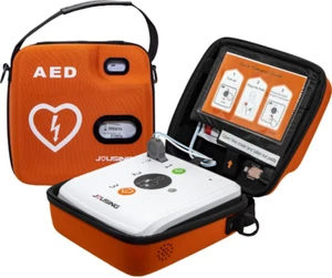 DEFIBRILLATORE SEMIAUTOMATICO JOUSING + piastre + cartello DAE + pulsossimetro - Imagen 1 de 1