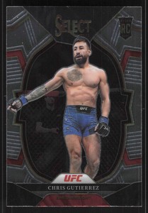 2023 Panini Select UFC #100 Chris Gutierrez Concourse RC Rookie 