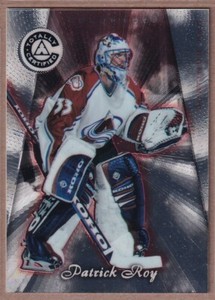 1997-98 Pinnacle Totally Certified Platinum Red #2 Patrick Roy /4299 - Colorado