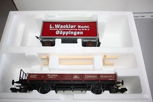 Märklin 58363 Museum Car 1998 2-Axle Low-Side Car Württemberg Gauge 1 OVP - Picture 1 of 3