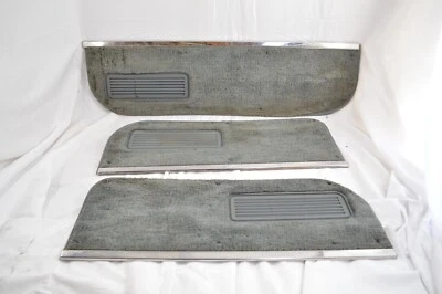 Carrocería cuadrada Chevrolet Chevy Suburban Silverado panel de puerta inferior alfombra moldura x3 Foto 1 de 3