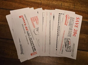 Vintage 1987 1988 - Promotional Services Center - Coupon / Advertising Lot - Picture 1 of 5