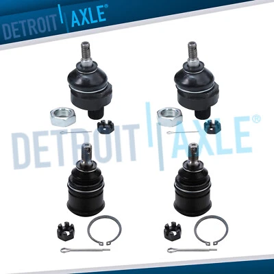 4pc Front Upper Lower Ball Joints Suspension Linkage for 1994 - 2000 Honda Civic - Изображение 1 из 4