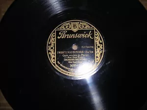 1926 BRUNSWICK 78/Orchestra Chez-Fisher.. - Zdjęcie 1 z 3