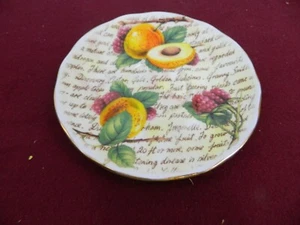 Royal Nobilta Untertasse Fine Bone China Früchte Dekoration Made in England - Bild 1 von 5