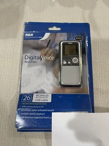 RCA 26 Hours Mini Handheld Digital Voice Activated Recorder Player USB RP5022 - Picture 1 of 4