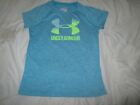 Under Armour Loose Heatgear Blue Shirt Youth Large
