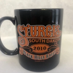 Taza de café de cerámica Sturgis Dakota del Sur 2010 Black Hills motocicleta rally  - Imagen 1 de 7