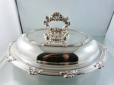 Plato de entrada con borde de caña y hoja con tapa mango extraíble de abedules -ellis regency  Foto 1 de 4