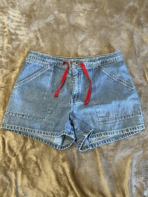 复古牛仔 Carolina Blues 女式牛仔短裤 10 码 — 第 1/4 张图片
