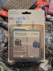 MUNCHKIN Xtra Guard Dual Action Multi- Use Latch 2 PACK - Picture 1 of 2