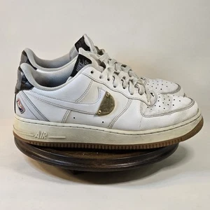 Nike Air Force 1 '07 LV8 NBA Mens Size 8.5 Basketball Shoes Sneakers CT2298 100 - Picture 1 of 10