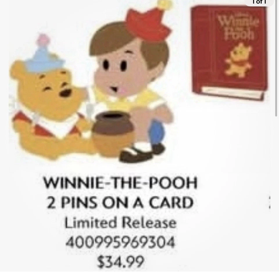 Winnie the Pooh Cien Acres Wood Series - Set #12 2025 Christopher Robin Party Foto 1 de 1