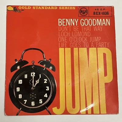 Benny Goodman – One O'Clock Jump - RCA Gold Standard 7" Vinyl EP 1959 Jazz - Image 1 of 4