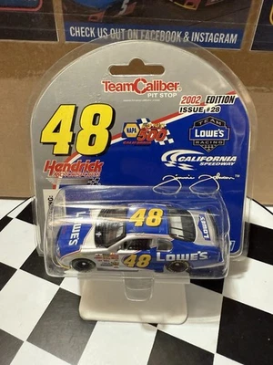 Jimmie Johnson #48 Lowe’s 2002 Team Caliber 1/64 Nascar 压铸 — 第 1/4 张图片