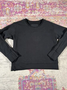 Frank And Eileen Tee Lab Pullover Sweater Black Size M Womens - Picture 1 of 6