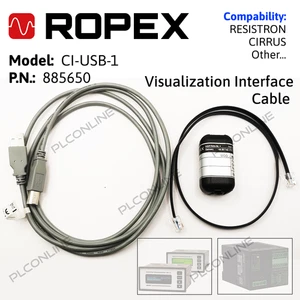ROPEX Programming cable CI-USB-1 / 885650 for Resistron Cirrus Controllers OEM - Picture 1 of 2