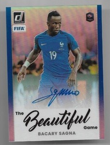 2022-23 Panini Donruss Autograph Auto Card : Bacary Sagna #09/10