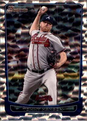 2012 Bowman SILVER ICE #68 Tommy Hanson RIP ATLANTA BRAVES - Image 1 of 2