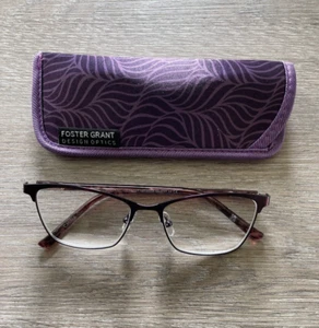 Foster Grant Design Optik Lesebrille +1,25 plus Etui. - Bild 1 von 1