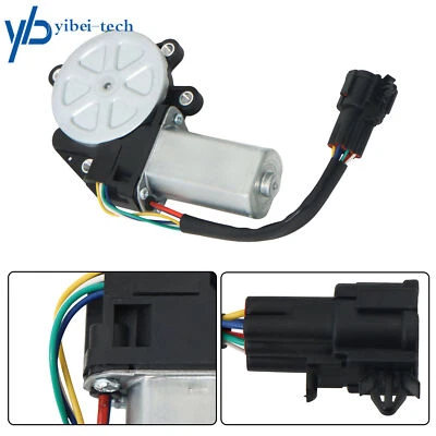 Motor de elevação de janela 742-498 6 pinos para Nissan Versa 2007-2012 dianteiro do lado do motorista - Imagem 1 de 4