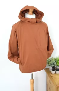 SNOW PEAK Orange 2L Octa Hoodie Smock Size Large 40/50 Parka Pullover Japan - Picture 1 of 6