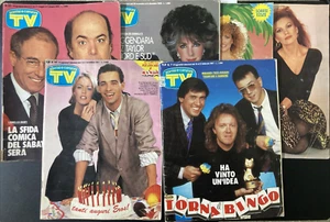 Lotto TV sorrisi e canzoni 7 Riviste *ACCETTABILI 1984-1986-1987-1988 - Foto 1 di 24