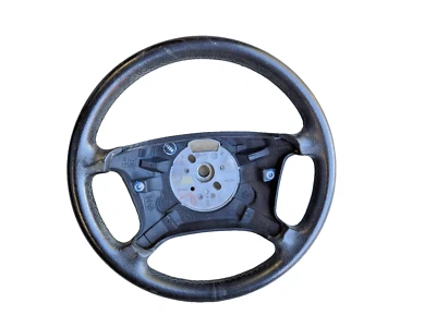 2001-2005 BMW E46 325i 325ci 330i Factory Leather Steering Wheel 4-Spoke OEM - Image 1 of 4