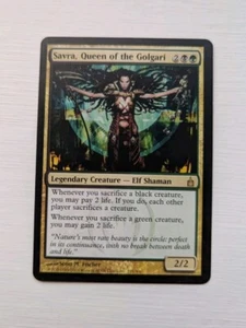 MTG Magic the Gathering Savra, Königin der Golgari (Ravnica: Stadt der Gilden) Neuwertig - Bild 1 von 2
