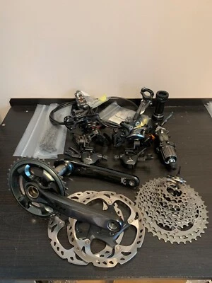 NEW Shimano XTR M9000 Groupset 2x11s DSC Brakes+Rotors NEW - Image 1 of 4