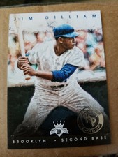 2016 Panini Diamond Kings Artist's Proof Silver /25 Jim Gilliam #47 Brooklyn 