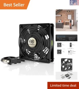 Low Noise 120mm x 25mm Muffin Fan - Perfect for Cooling & Ventilation Tasks - Picture 1 of 9
